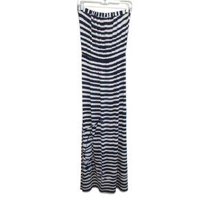 Lilly Pulitzer Emmett Yacht Yard Strapless Striped Maxi Size S